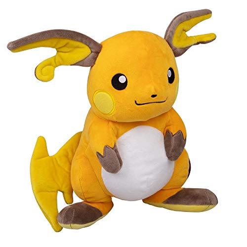 Pokémon PKW1781-30cm Plüsch - Raichu, offizielles Plüsch von Pokémon