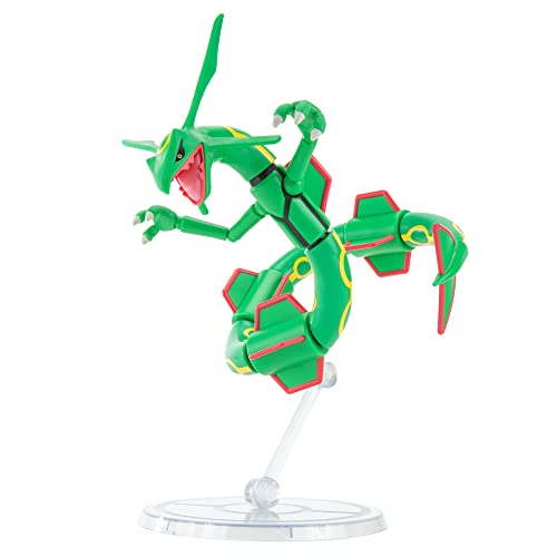 Pokémon PKW2410-15cm Select Figure - Rayquaza, offizielle bewegliche Figur von Pokémon