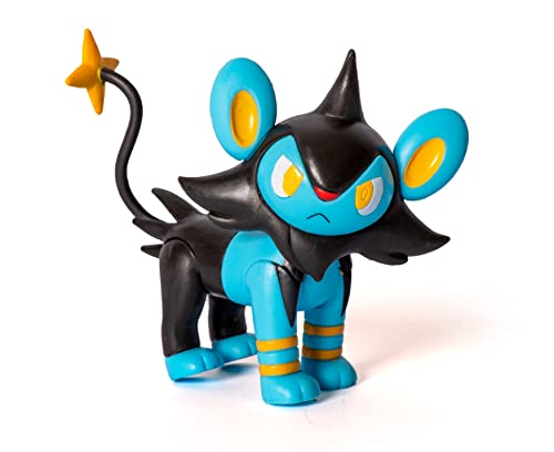 Pokémon PKW2649 Battle Figure - Luxio - offizielle Battlefigure, Mehrfarbig von Jazwares