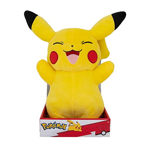 Pokémon PKW2702-30cm Plüsch - Pikachu, offizielles Plüsch von Pokémon