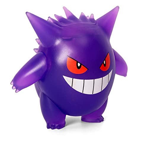 Pokémon PKW2741-7,5cm Select Figuren - Gengar (durchsichtig), offizielle Figur von Pokémon