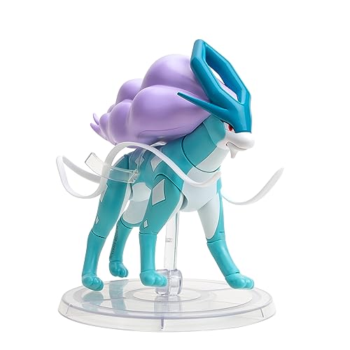 Pokémon PKW2750-15cm Select Figure -Suicune, offizielle bewegliche Figur von Pokémon