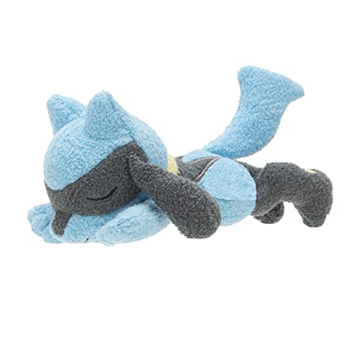 Pokèmon PKW2781 Riolu Schlafplüsch, 12,7 cm, Premium-Plüsch, Mehrfarbig von Pokémon