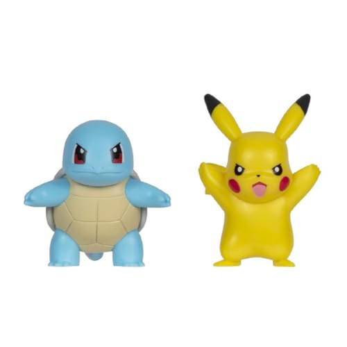 Pokemon PKW2851 PK Battle Figure 2 Squirtle and Pikachu Toys von Pokémon