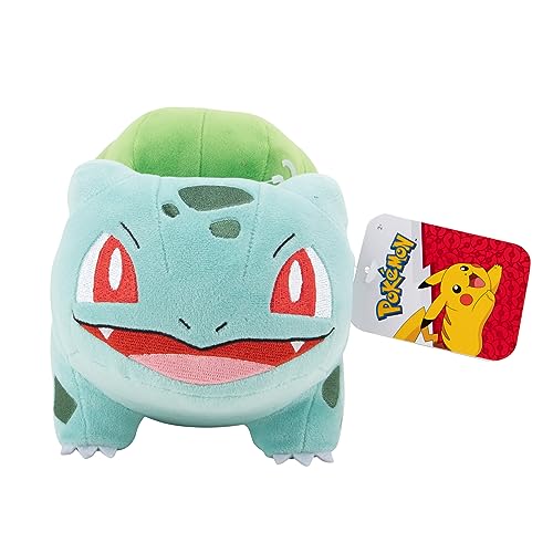 Pokémon PKW3083-20cm Plüsch - Bisasam, offizielles Plüsch von Pokémon