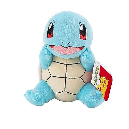 Pokémon PKW3084-20cm Plüsch - Schiggy, offizielles Plüsch von Pokémon