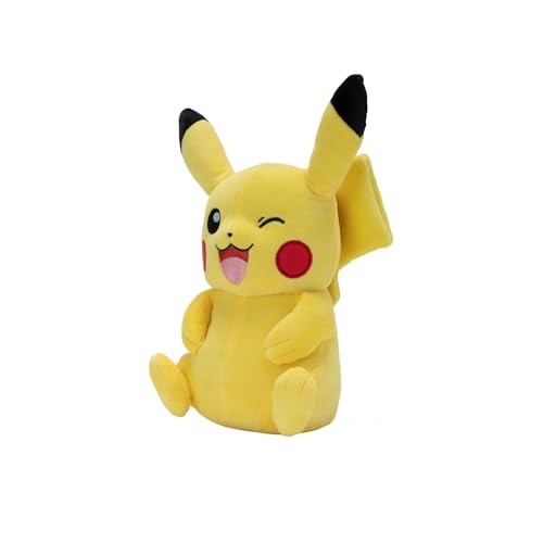 Pokémon PKW3106-30cm Plüsch - Pikachu, offizielles Plüsch von Pokémon