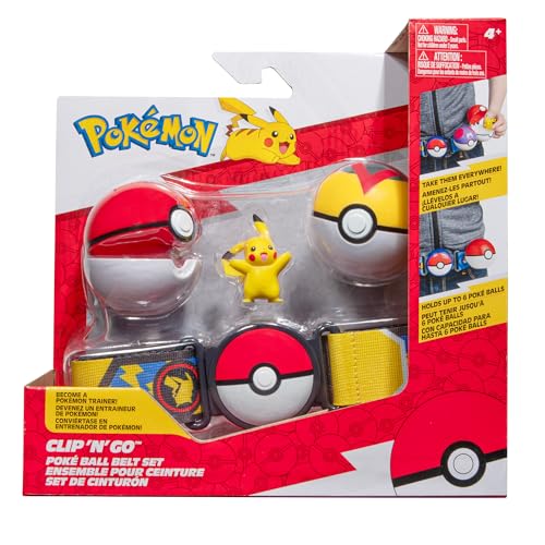 Pokémon PKW3162 Spielzeug, Gürtel Set Pikachu von Pokémon