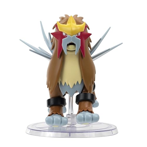 Pokémon PKW3201-15cm Select Figure - Entei, offizielle bewegliche Figur von Pokémon