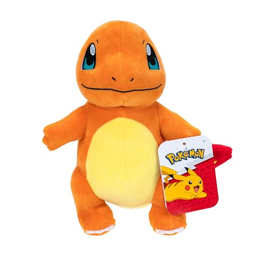 Pokémon PKW3404-20cm Plüsch - Glumanda, offizielles Plüsch von Pokémon