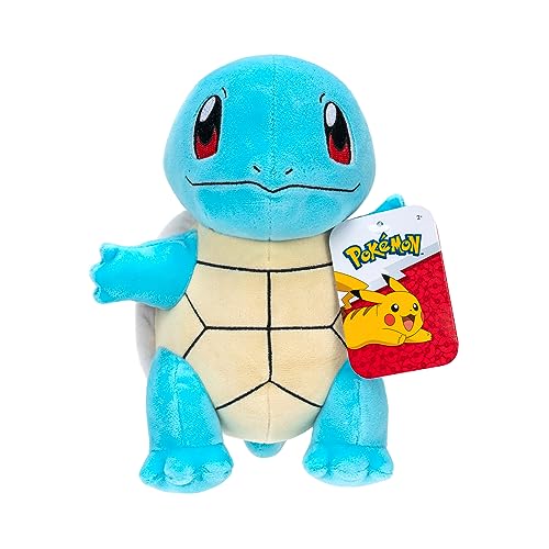 Pokémon PKW3458-20cm Plüsch - Schiggy, offizielles Plüsch von Pokémon