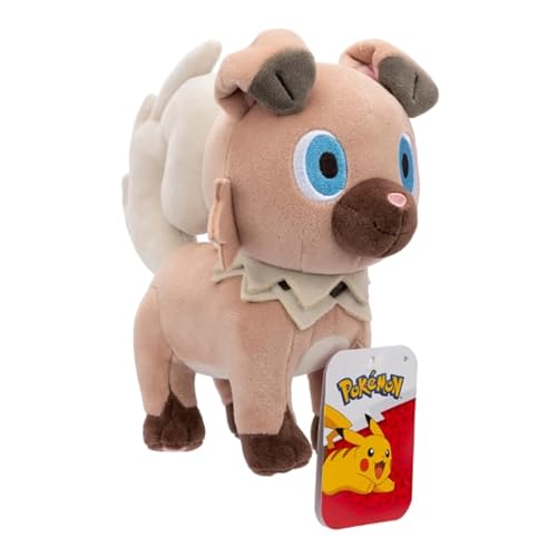 Pokémon PKW3663-20cm Plüsch - Wuffels, offizielles Plüsch von Pokémon