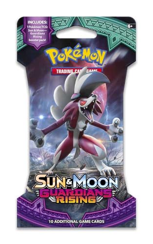 Pokémon POC453 Sun and Moon 2 Guardians Rising Sleeved Booster Display von Pokémon