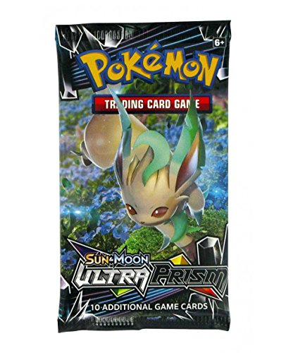 Pokemon POK81344 TCG – Sammelkarten Sonne und Mond Ultra-Prisma-Boosterpack (englische Version) von Pokémon