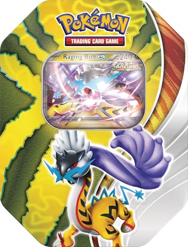 POK TCG Paradox Destinies Tin - Raging Bolt von Pokémon