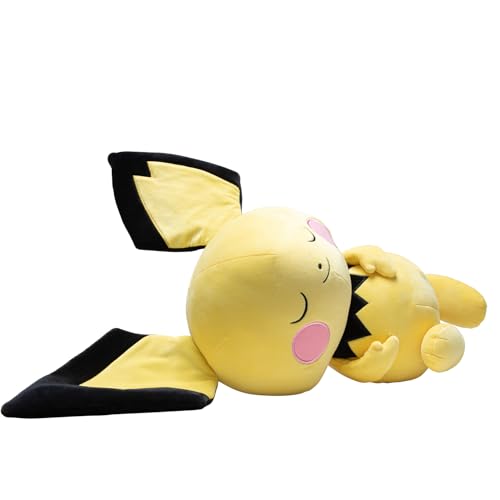 Pokemon Pichu Sleeping Plush - 45,7 cm Premium Plüsch in Schlafposition von Pokémon