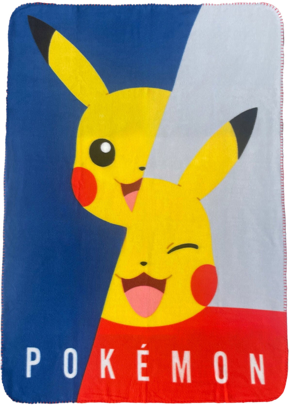 Pokémon Pikachu Fleecedecke, Blau von Pokémon