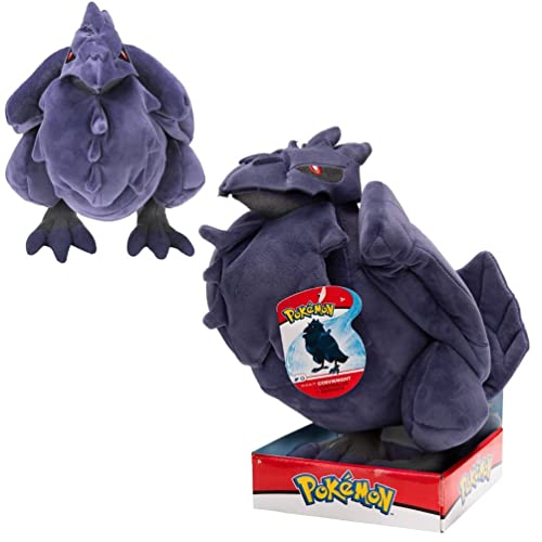 Pokemon Plüsch Corviknight 30 cm Marionetten Neue Welle 2021 - Authentische Puppets Offizielle Spielzeug von Pokémon