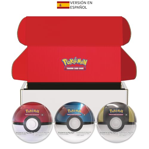 Pokémon-Sammelkartenspiel – Pokéball – Version 2024: Pokéball, Superball und Ultra-Ball (9 Pokémon Boosterpacks und 7 Blatt mit Aufklebern) von Pokémon