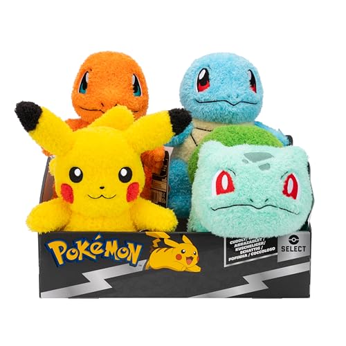 Pokémon 20 cm Plüsch PKW4413-12 Wählen Sie Cuddly Edition - Squirtle, Pikachu, Charmander, Bulbasaur - Offizielles Pokemon verstopftes Spielzeug für Kinder 2+ Pokémon 20 cm Plüsch PKW4413-12 Wählen Sie Cuddly Edition - Squirtle, Pikachu, Charmander, Bulbasaur - Offizielles Pokemon verstopftes Spielzeug für Kinder 2+ von Pokémon