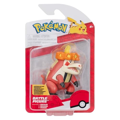 Pokémon Pokemon 5cm Battle Figure Crocalor (Fuecoco Evolvement) - Toy Figure for Kids 4+ - Official Product for Children von Pokémon