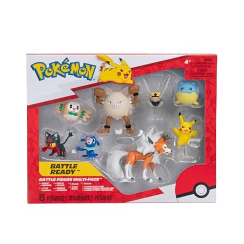 Pokémon Pokemon Kampffigur, 5- und 8cm Figur Spielzeugset von Pokémon