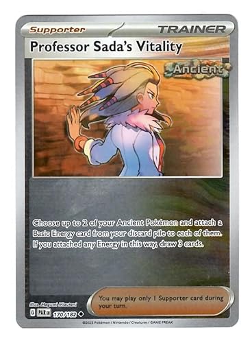 Pokemon - Professor Sada's Vitality - 170/182 - Paradox Rift - Reverse Foil - Einzelkarte von Pokémon