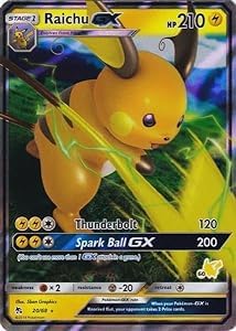 Pokemon - Raichu GX 20/68 - Raichu GX - Hidden Fates - #60 Pikachu gestempelt - Battle Academy von Pokémon