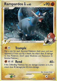 Pokemon - Rampardos [GL] (11) - Rising Rivals - Reverse Holo von Pokémon