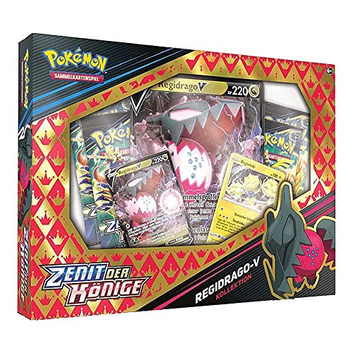 Pokemon PKM Zenit der Könige - Regidrago-V Kollektion SWSH12.5 | Sammelkartenspiel #45460 von Pokémon