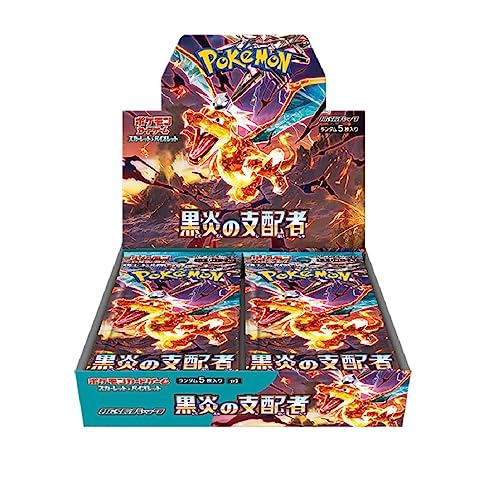 Pokemon Ruler of The Black Flame 30er Display Japanisch von Pokémon