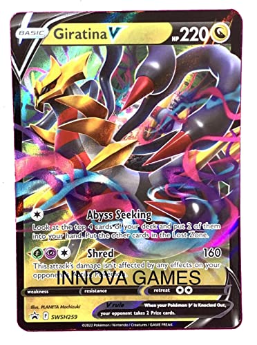Pokemon - Giratina V SWSH259 Lost Origin - Black Star Promo - Holo Foil Card Pokemon - Giratina V SWSH259 Lost Origin - Black Star Promo - Holo Foil Card von Pokémon