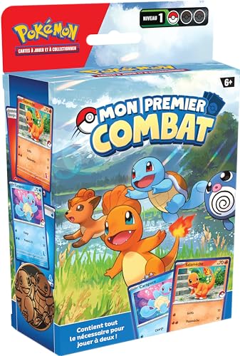 Pokémon Sammelkartenspiel Mein erster Kampf – Glumanda und Schigi (Starter-Set mit 2 gebrauchsfertigen Mini-Decks und Zubehör) von Pokémon