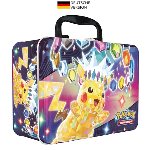 Pokémon-Sammelkartenspiel: Sammelkoffer (3 holografische Promokarten, 6 Boosterpacks & mehr) von Pokémon