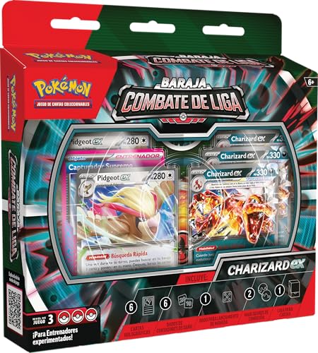 Pokémon-Sammelkartenspiel: Charizard Ex League Combat Deck (1 Deck mit 60 Karten spielfertig mit Charizard Ex und Pidgeot Ex) von Pokémon