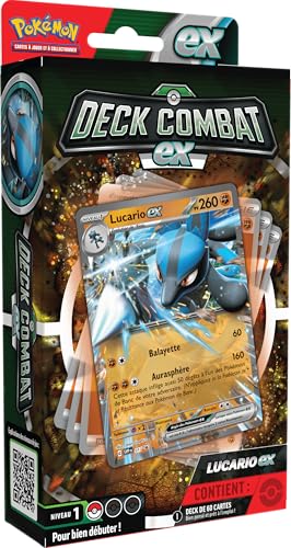 Pokémon Sammelkartenspiel Combat Lucario-ex (Deck mit 60 Karten, gebrauchsfertig) von Pokémon