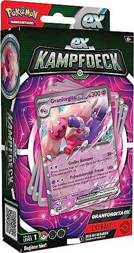 Pokémon-Sammelkartenspiel: Granforgita-ex (sofort spielbares Deck mit 60 Karten) von Pokémon