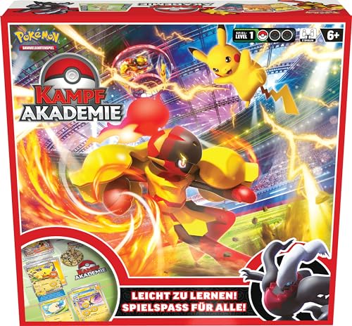 Pokémon-Sammelkartenspiel: Kampfakademie (Pikachu-ex, Crimanzo-ex & Darkrai-ex) von Pokémon