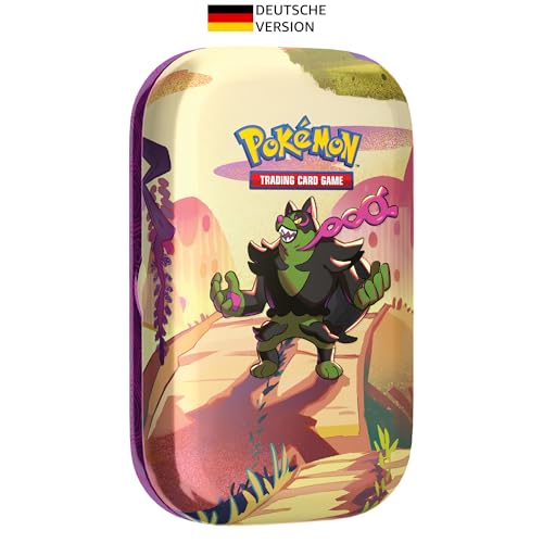 Pokémon -Sammelkartenspiel: Mini-Tin-Box Karmesin & Purpur - Nebel der Sagen - Boninu (2 Boosterpacks & 1 Stickerbogen) von Pokémon