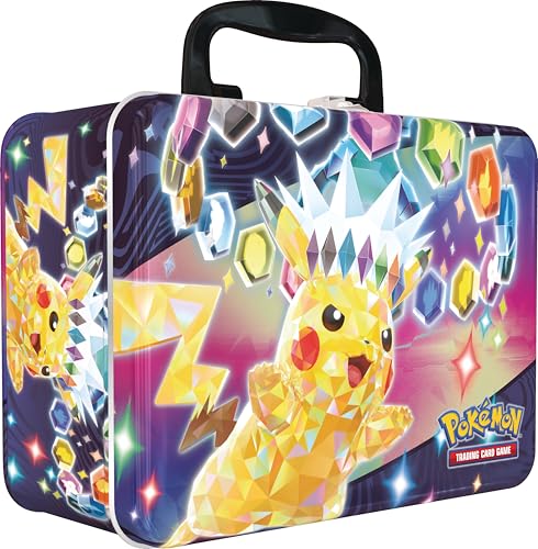 Pokémon-Sammelkartenspiel: Sammelkoffer (3 holografische Promokarten, 6 Boosterpacks & mehr) von Pokémon