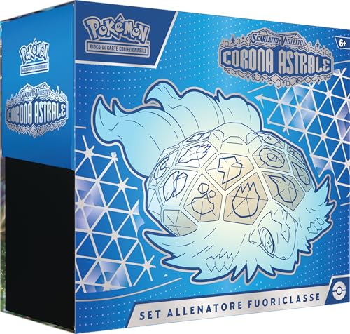 Pokémon-Sammelkartenspiel: Scharlachrot und Violett – Astrale Krone (eine Promo-Karte in voller Länge, neun Erweiterungspackungen und Premium-Zubehör) von Pokémon