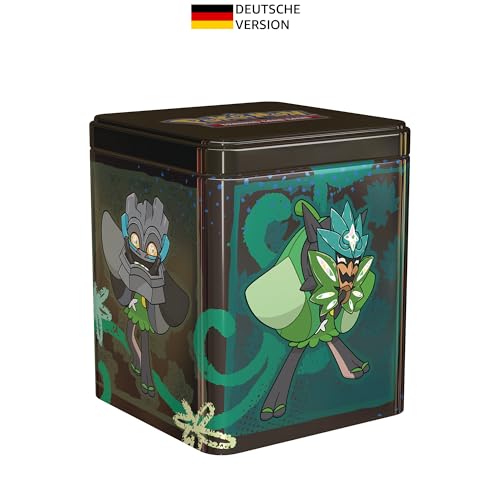 Pokémon-Sammelkartenspiel: Stapel-Tin-Box Ogerpon (3 Boosterpacks & 2 Stickerbögen) von Pokémon