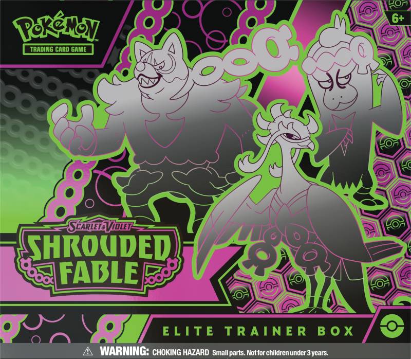 Pokémon Scarlet &  Violet Shrouded Fable Elite Trainer Box Sammelkarten von Pokémon