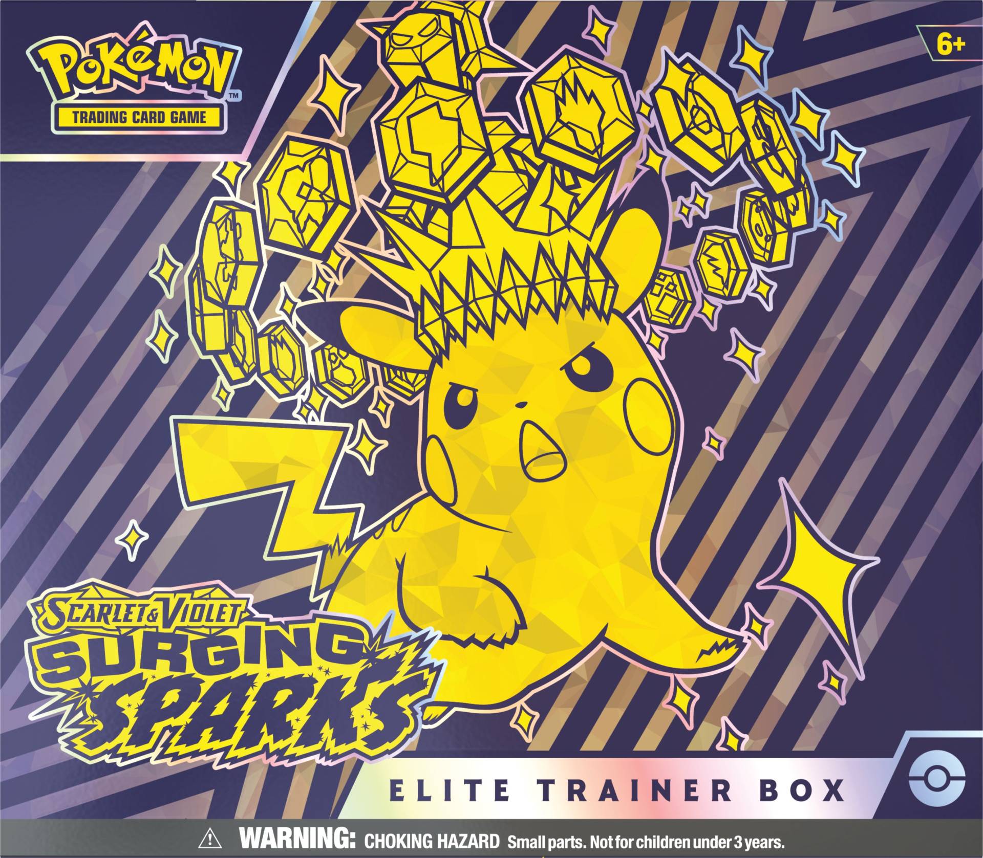 Pokémon Scarlet &  Violet Surging Sparks Elite Trainer Box Sammelkarten von Pokémon