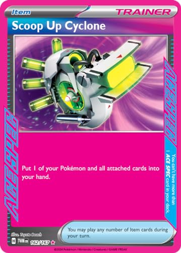 Pokemon Scoop Up Cyclone 162/167 - Twilight Maskerade - Ace Spec Card von Pokémon