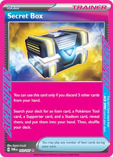 Pokemon Secret Box 163/167 - Twilight Maskerade - Ace Spec Card von Pokémon