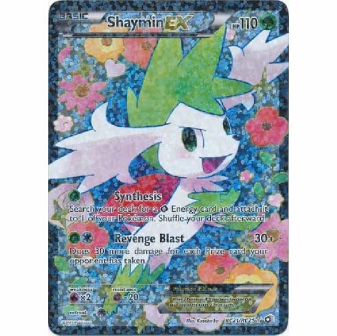 Pokémon Shaymin EX #RC21/RC25 Full Art Radiant Collection BW11 Legendary Treasures von Pokémon