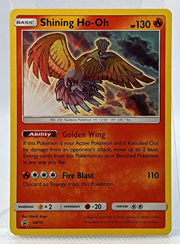 Pokemon Shining Ho-Oh SM70 SM Black Star Promos von Pokémon