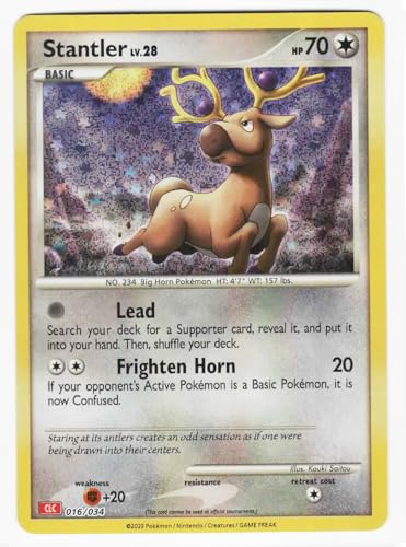 Pokemon - Stantler 016/034 CLC - Classic Collection - Promo Holo Folienkarte von Pokémon