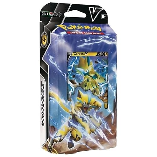 Pokémon | Starter-Set – Kampfdeck Zeraora-V oder Deoxys-V | zufälliges Modell – französische Version von Pokémon